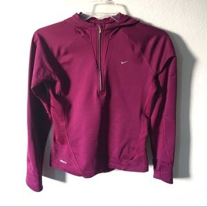 Nike DryFit pullover with hood